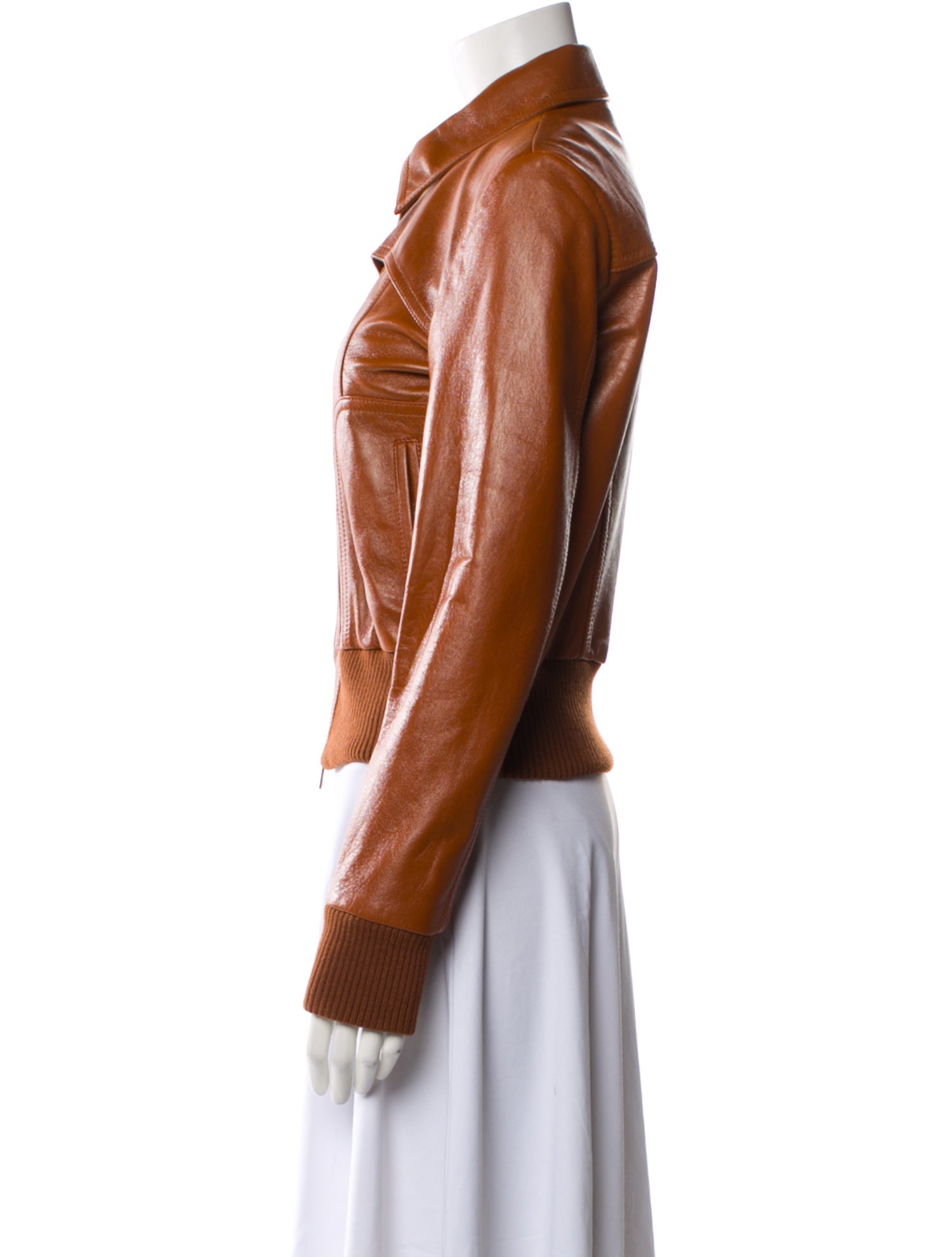 Chloé Lamb Leather Biker Jacket