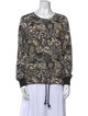 Chloé Silk Printed Sweatshirt