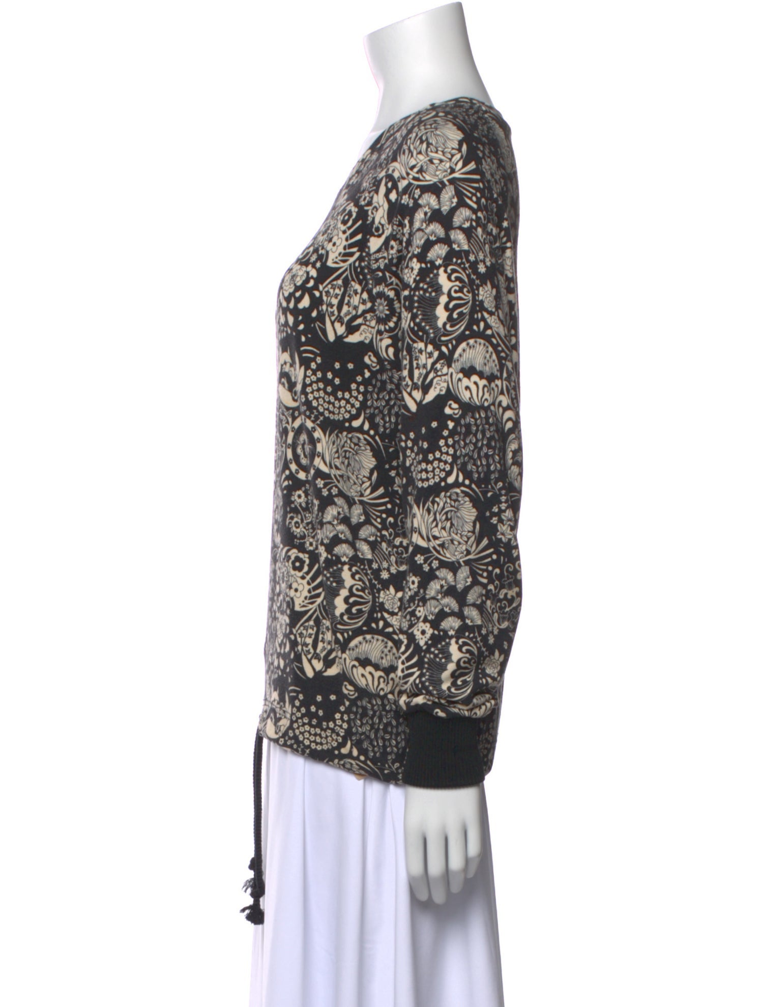 Chloé Silk Printed Sweatshirt