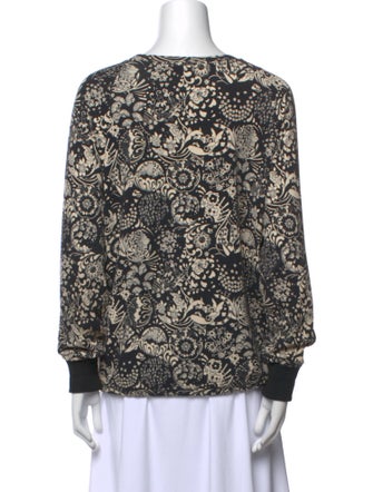 Chloé Silk Printed Sweatshirt