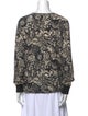 Chloé Silk Printed Sweatshirt