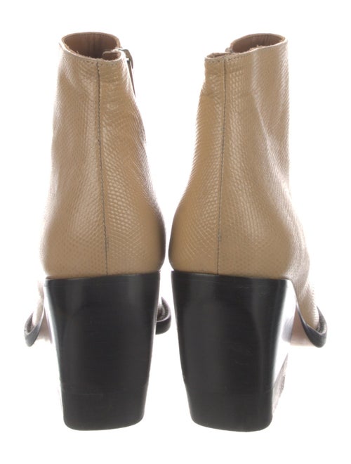 Chloé Embossed Leather Boots
