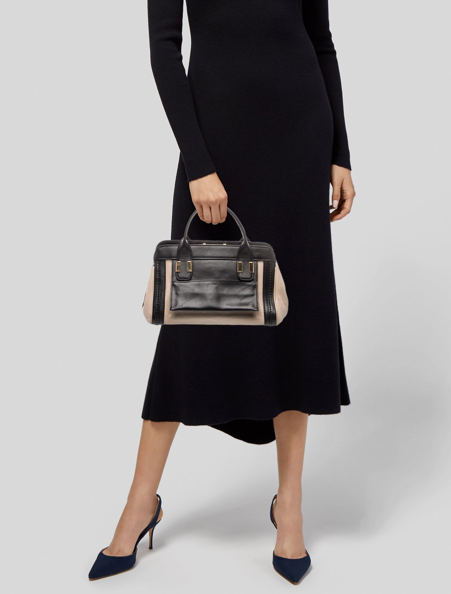 Chloé Leather Top Handle Bag