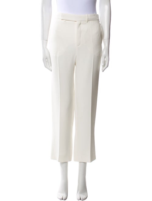 Chloé Silk Straight Leg Pants