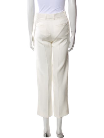 Chloé Silk Straight Leg Pants