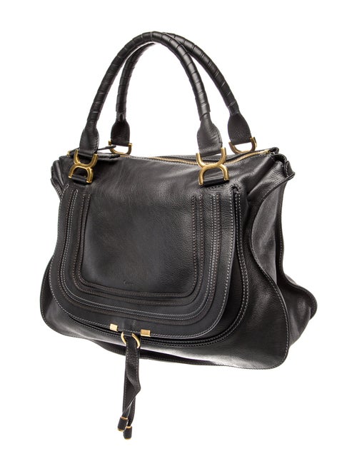 Chloé Leather Marcie Shoulder Bag Large