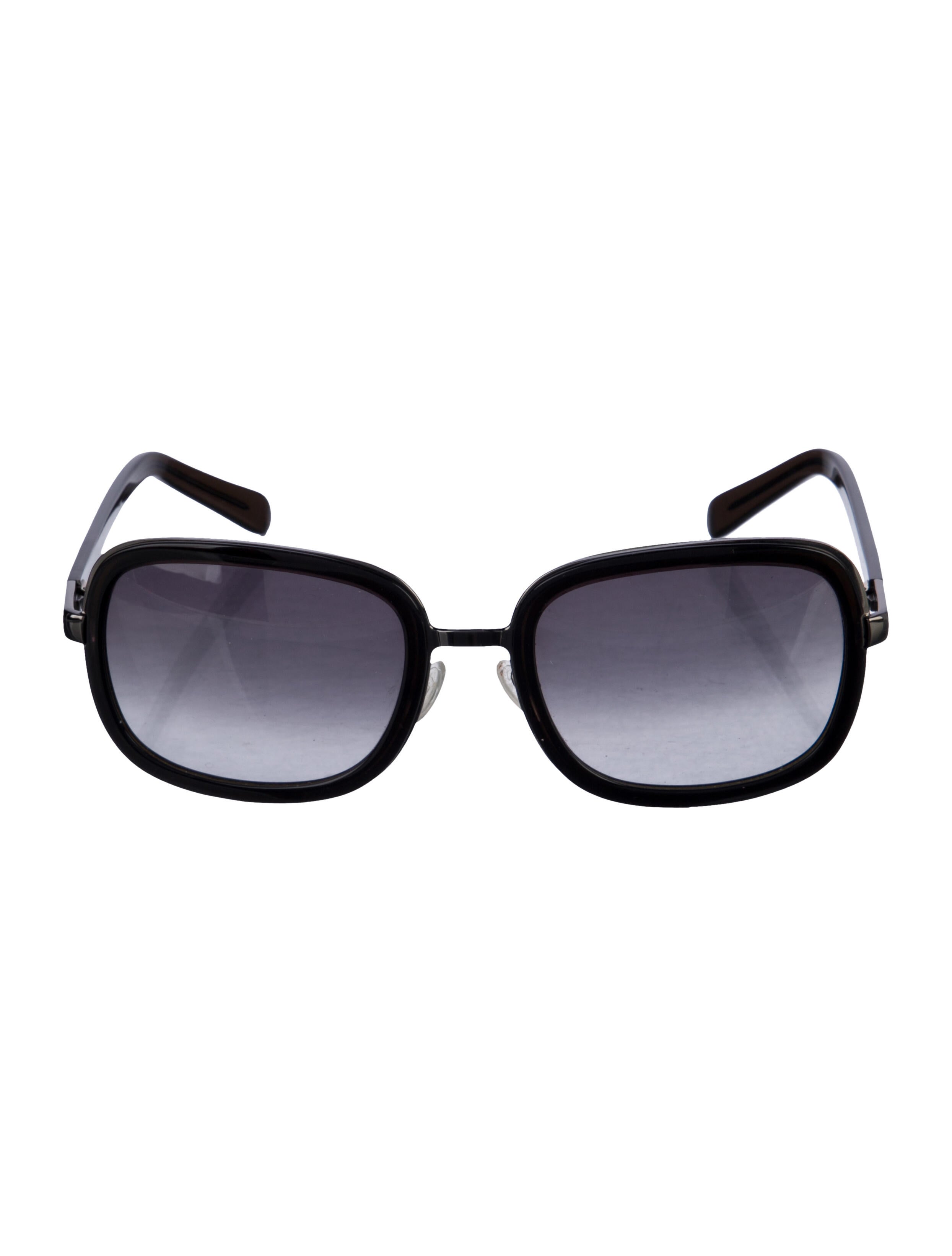 Chloé Square Gradient Sunglasses