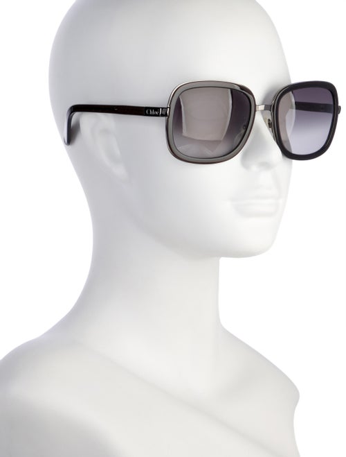 Chloé Square Gradient Sunglasses