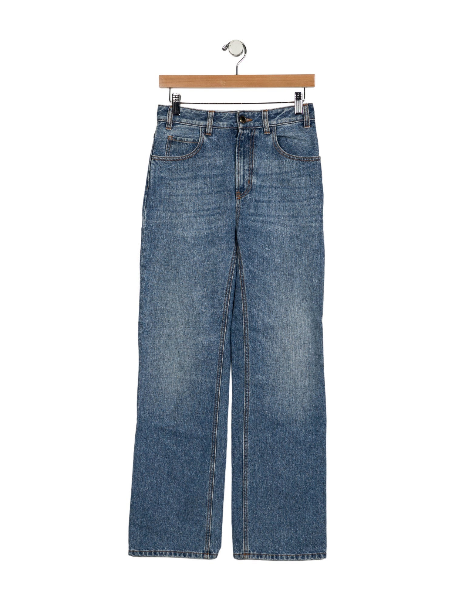 Chloé High-Rise Wide Leg Jeans