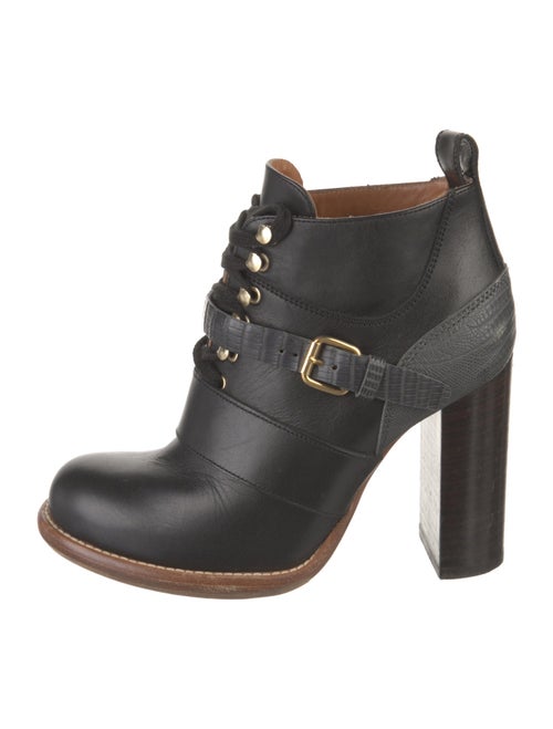 Chloé Leather Moto Boots