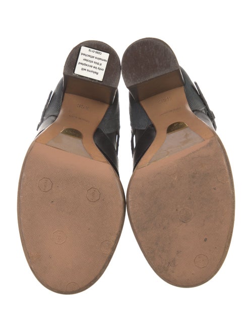 Chloé Leather Moto Boots