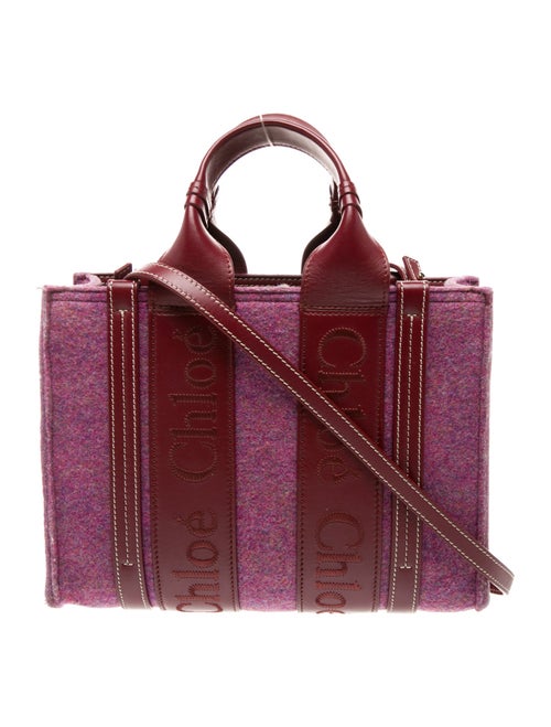 Chloé Canvas Top Handle Bag