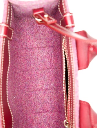 Chloé Canvas Top Handle Bag