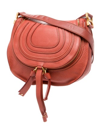 Chloé Leather Marcie Shoulder Bag Medium
