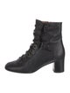 Chloé Leather Lace-Up Boots
