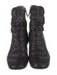 Chloé Leather Lace-Up Boots