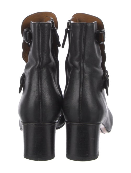 Chloé Leather Lace-Up Boots