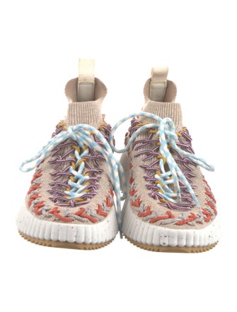 Chloé Colorblock Pattern Sneakers