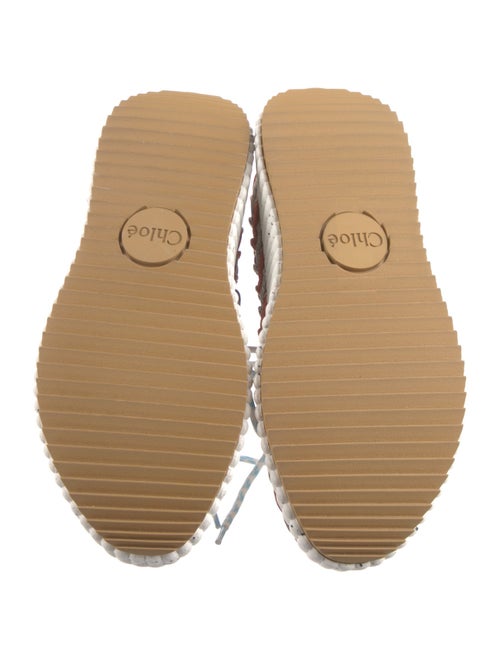 Chloé Colorblock Pattern Sneakers