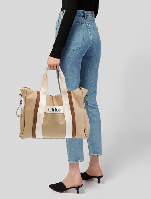 Chloé Canvas Tote