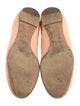 Chloé Leather Scalloped Accent Ballet Flats