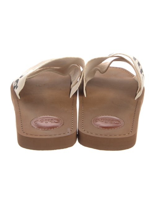 Chloé Leather Printed Slides