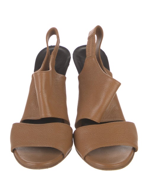 Chloé Leather Slingback Sandals