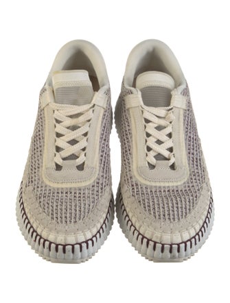 Chloé Whipstitch Trim Sneakers