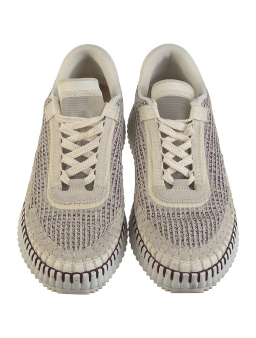 Chloé Whipstitch Trim Sneakers
