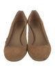 Chloé Suede Scalloped Accent Pumps