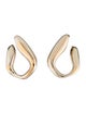 Chloé Sculpted Twist Hoop Earrings