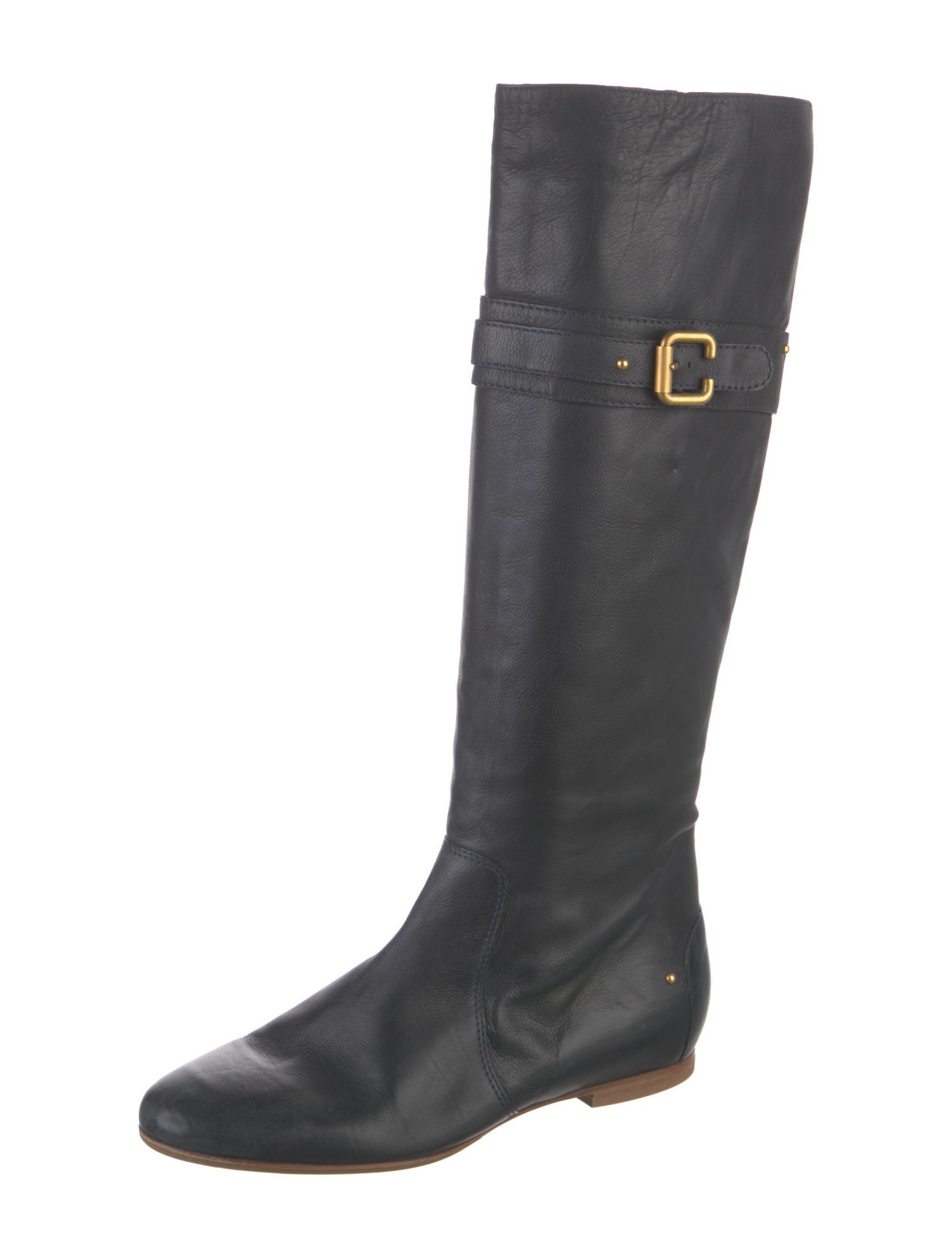 Chloé Leather Riding Boots