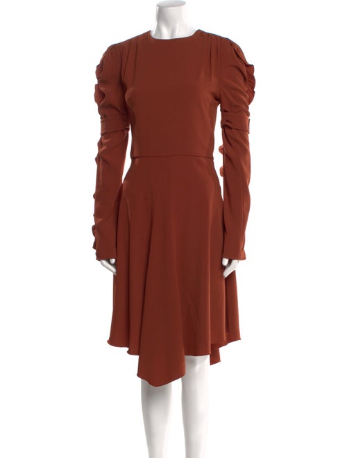 Chloé Crew Neck Midi Length Dress