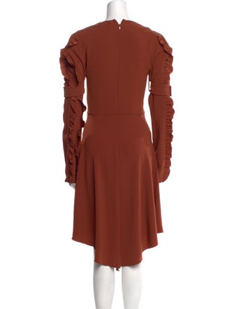 Chloé Crew Neck Midi Length Dress