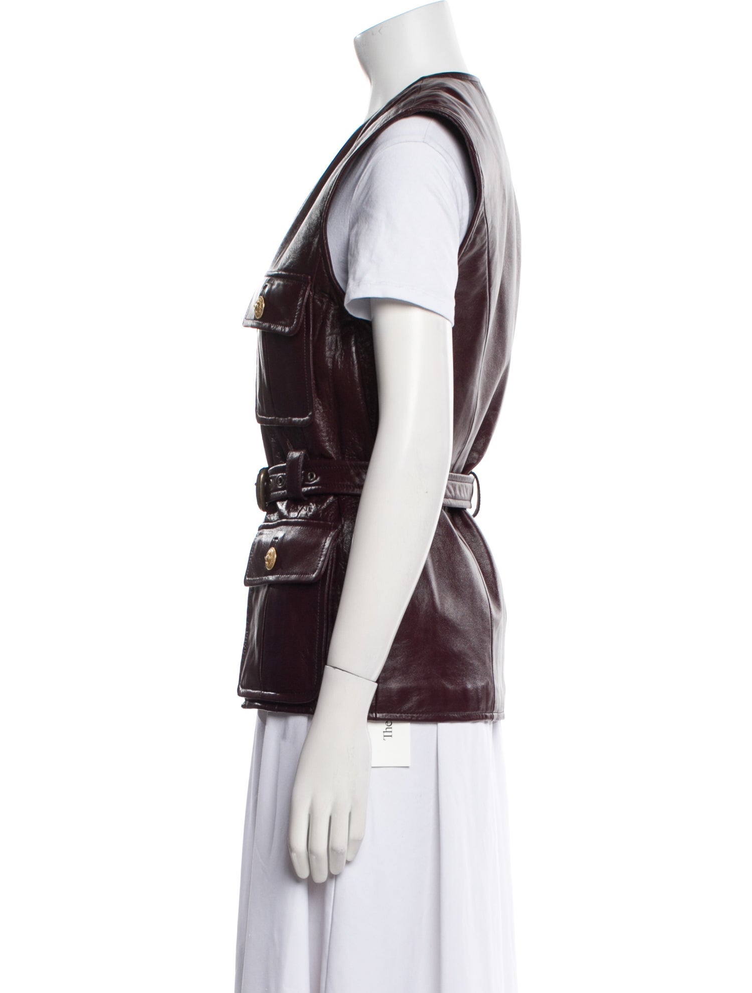 Chloé Leather Vest w/ Tags