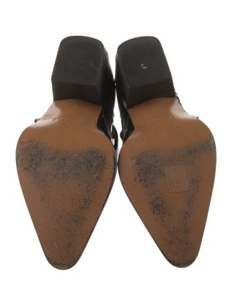 Chloé Leather Lace-Up Boots