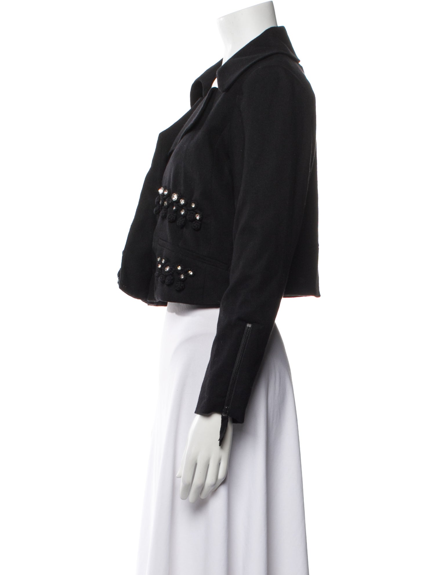 Chloé Silk Biker Jacket