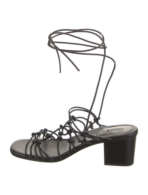 Chloé Leather Gladiator Sandals