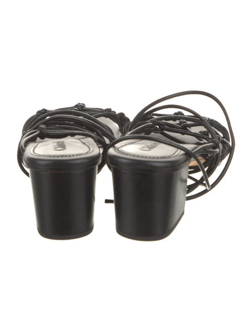 Chloé Leather Gladiator Sandals