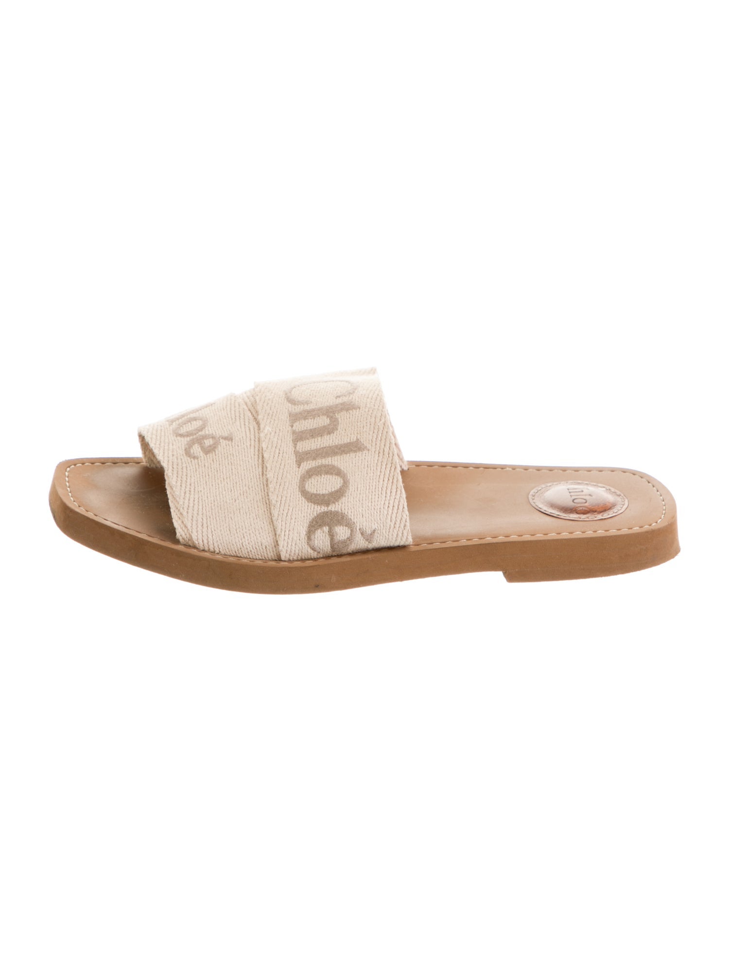 Chloé Canvas Slides