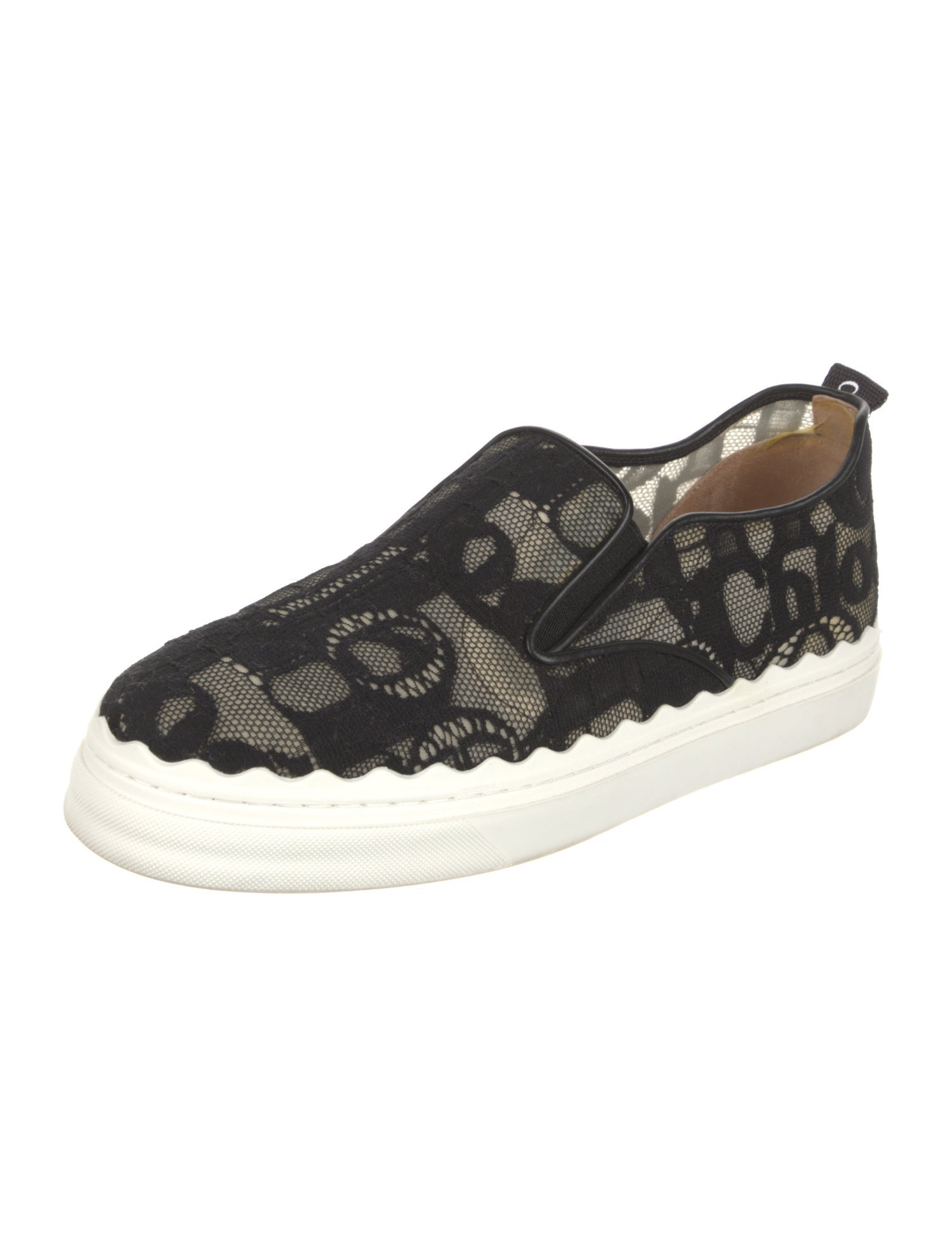 Chloé Lace Printed Sneakers