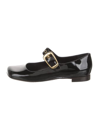Chloé Patent Leather Mary Jane Flats