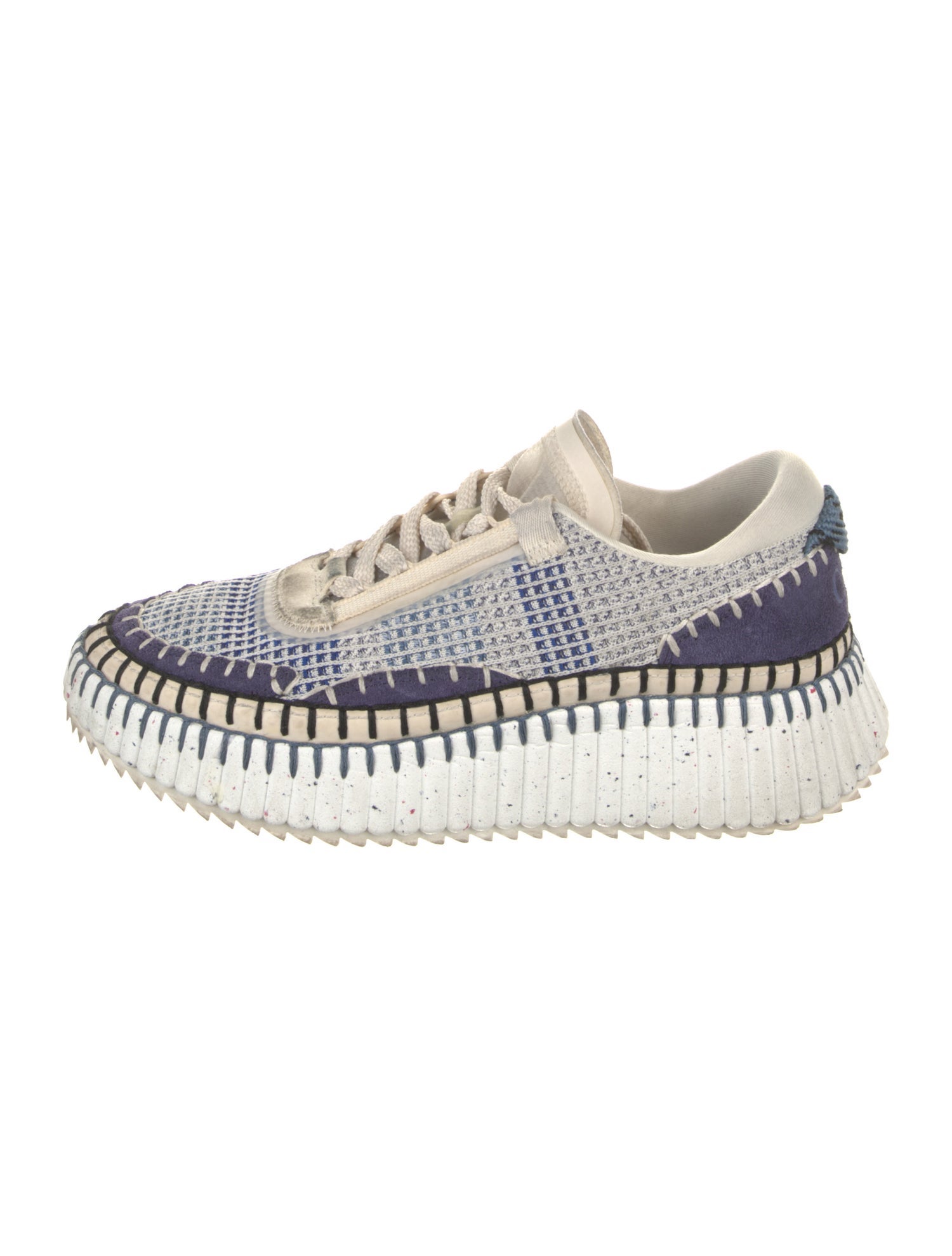 Chloé Crochet Trim Sneakers w/ Tags