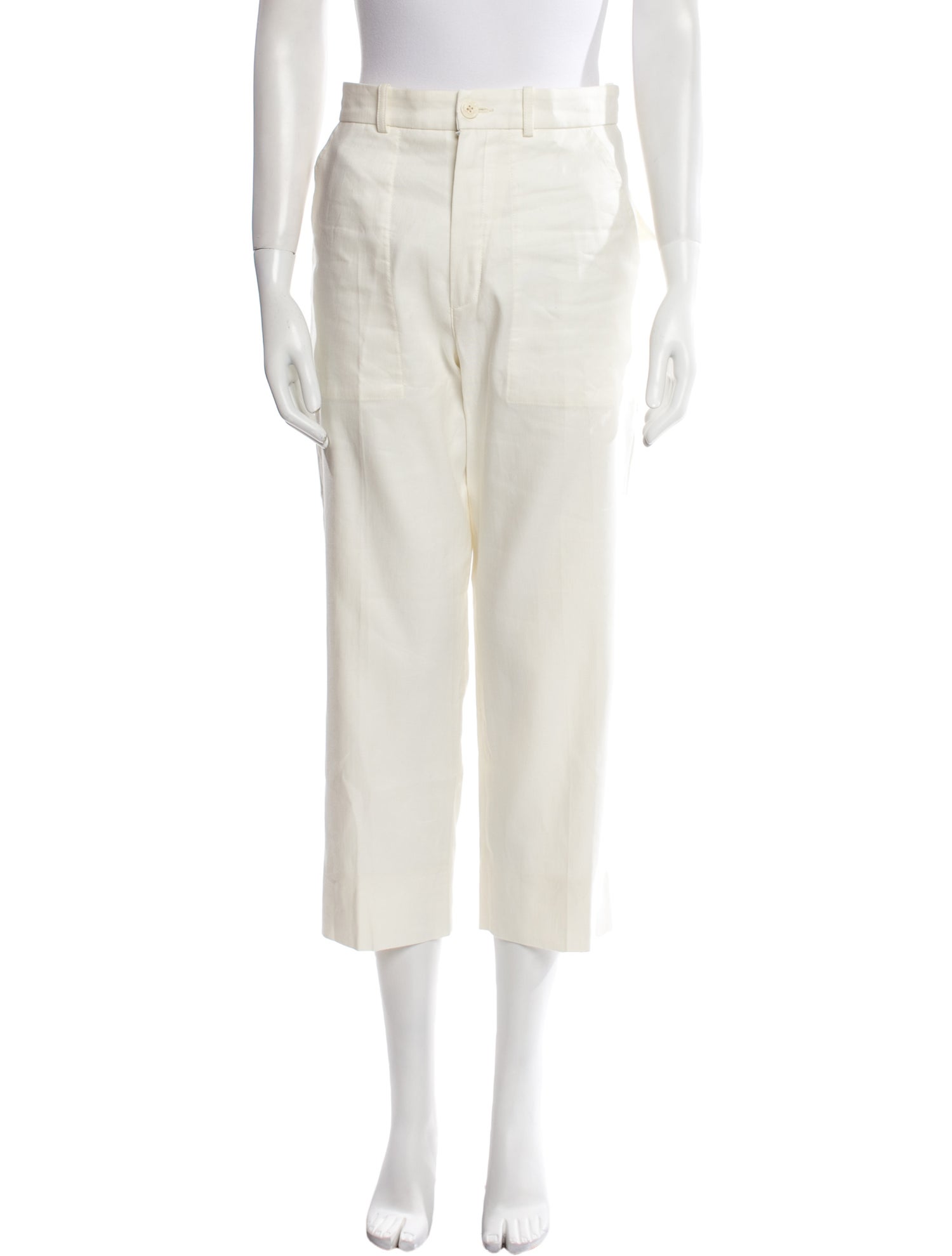 Chloé Linen Straight Leg Pants