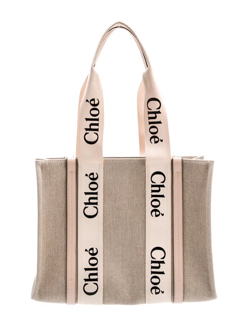 Chloé Canvas Woody Medium