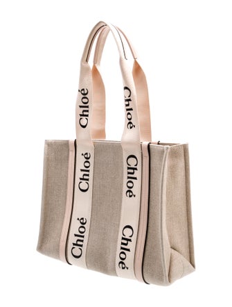 Chloé Canvas Woody Medium