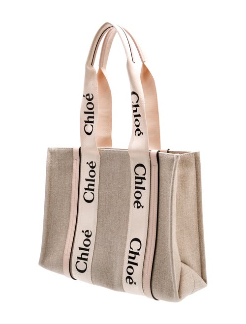 Chloé Canvas Woody Medium
