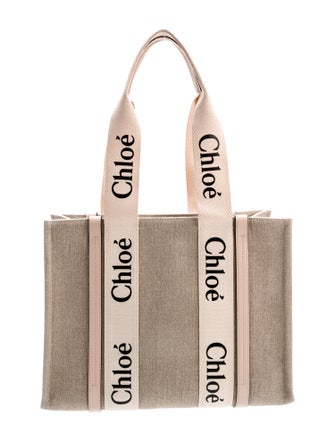 Chloé Canvas Woody Medium