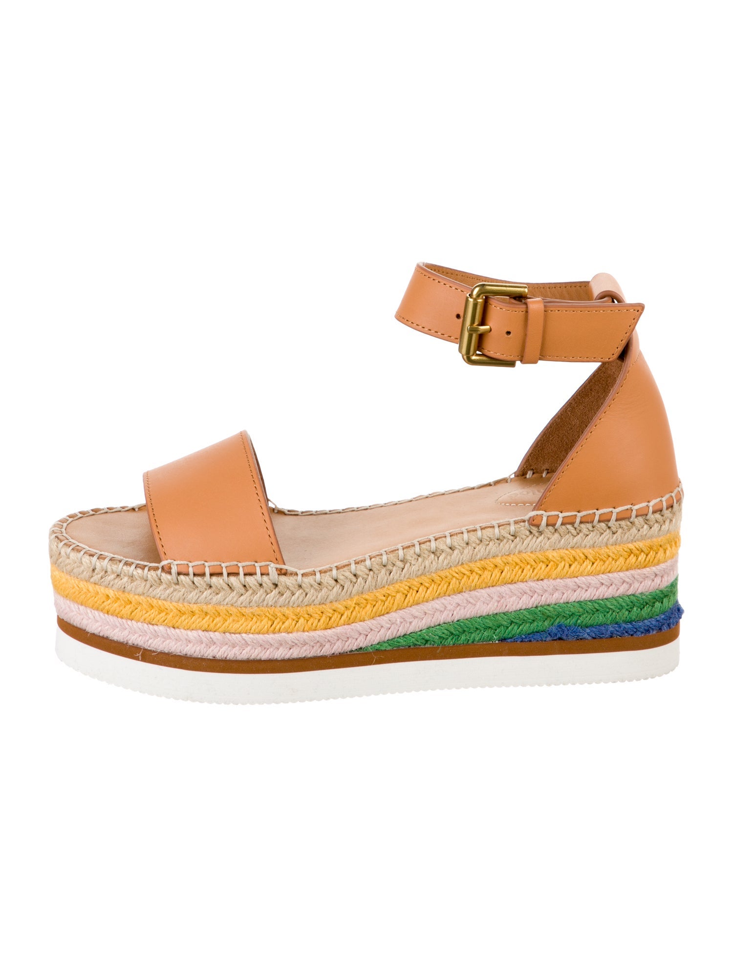 See by Chloé Leather Espadrilles