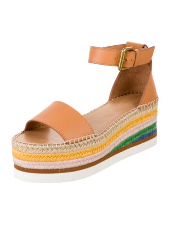 See by Chloé Leather Espadrilles
